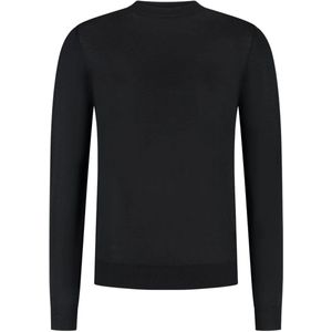Malelions - Trui Zwart Malelions Premium Merino Sweaters Zwart Mp1-aw25-07