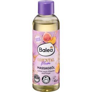 Balea Massageolie Oriental Plum | 1x 100 ml - Pruim & Vijg - Met amandel- en druivenpitolie | Limited Edition 2025