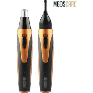 MOOSCARE 2 in 1 Neustrimmer voor Mannen & Vrouwen - Wenkbrauw Trimmer - Oplaadbaar Scheerapparaat - Neushaartrimmer – Baardtrimmer – 2 in 1