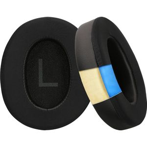 kwmobile 2x oorkussens voor koptelefoon - geschikt voor Anker Space Q45 - Earpads voor oortelefoon - In zwart