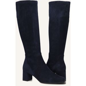 Stefano Lauran - 25547 - Overknee Laarzen - Blauw - Suède