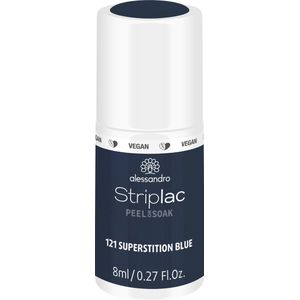 Alessandro Striplac Peel or Soak - Gellak - 121 Superstition Blue - 8 ml