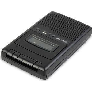 Milance Cassette Speler - Walkman - Draagbare Cassette Recorder voor Cassettebandjes - USB Functie - Incl. Batterijen