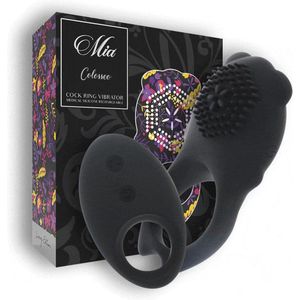 MIA | Mia Colosseo Cock Ring Remote Control Black | Best Seller | Sex Toys voor Mannen | Sex Toys voor Couple