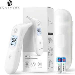 Equivera Infrarood Thermometer - Voorhoofd Thermometer - Laser Thermometer - Warmtemeter - Infraroodthermometers