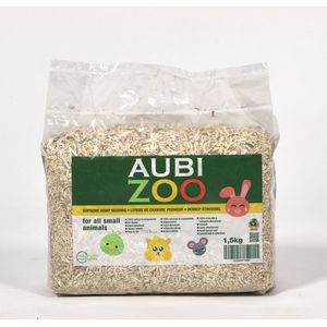 Aubizoo - Hennepstrooisel - 1,5 KG