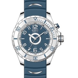 KYBOE - GIANT 55 - DUBAI - SILVER POLISHED 3-HAND 10 ATM