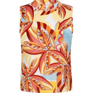 Chic by Lirette - Crop top halter Palm - Caribbean Sunrise - S