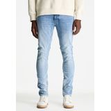 CHASIN' - Carter Brisk - Jeans - Lichtblauw - Slimfit - 7/8 lengte