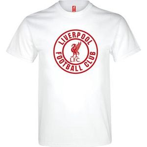 Liverpool T-shirt Wit Maat XL