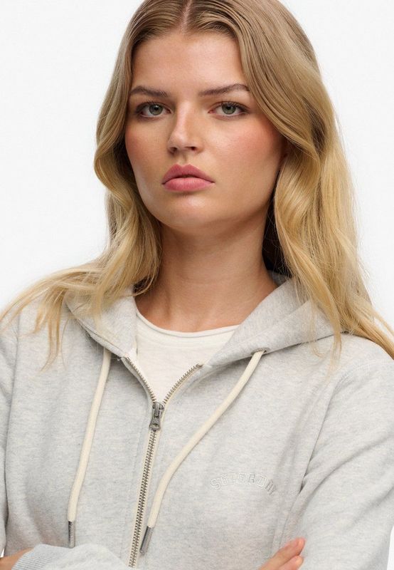 Superdry - Essential Logo Cropped Sweatshirt - Met Rits