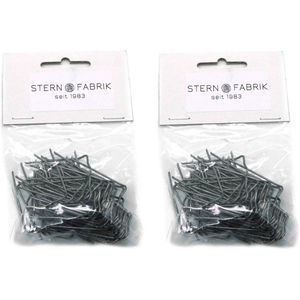 Stern Fabrik steekkrammen - 100x - 35 mm - krammetjes/patentkrammen/klemmetjes