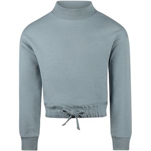 Koko Noko meisjes trui with turtle neck Blue