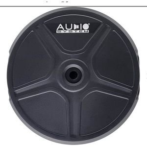 28 cm passieve reservewiel subwoofer met aluminium behuizing