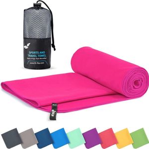 Microvezel handdoek – in alle kleuren, 8 maten – compact, ultra licht en sneldrogend – microvezel handdoeken – de perfecte sporthanddoek, strandhanddoek en reishanddoek