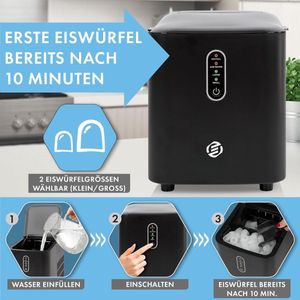 Equivera IJsblokjesmachine - IJsblokmaker - IJsmachine - Makkelijk in Gebruik