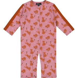 4PRESIDENT Romper - Leopard AOP - Maat 50 - Rompertjes baby