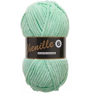 Chenille 6 - Mint 062 - Lammy yarns - 5 stuks