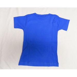 Petit Bateau - Onderhemd - T shirt korte mouw - Blauw - 6 jaar 116
