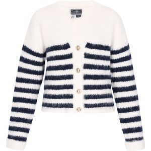 DreiMaster - Maritime Collectie - Vest - Gebreid - V-hals - Lange Mouwen