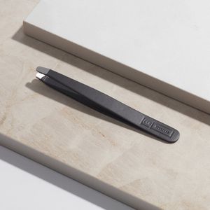 CSNTweezer Zwarte Ovale Pincet Epileren Wenkbrauwen Veilig & Zonder Huidbeschadiging