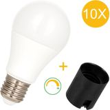 Bailey - 146145 - Combi LED Lamp - E27 Lamphouder Plug-in - 10-Pack - 8.5W - 806Lm