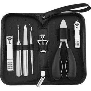 7-delige Manicure Set - Nagelknipper - Nagelschaar - Nagelset - Kalknagel - Ingegroeide Teennagel - Vijl - Nageltang