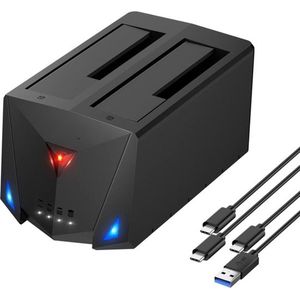 Harde schijf docking station is breed compatibel met Windows, Mac OS en Linux. 2,5"" of 3,5"" SATA HDD/SSD ondersteund. Gewoon plug and play
