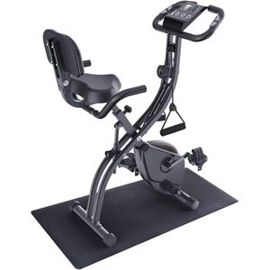 Opvouwbare 3-in-1 Hometrainer met Magnetische Weerstand en LCD Scherm