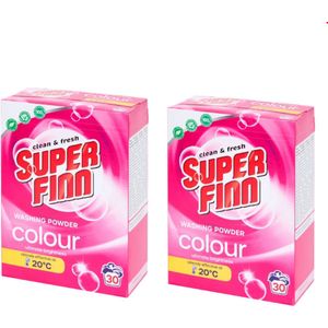 Superfinn waspoeder Colour 30 wasbeurten X2