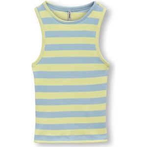 ONLY mini meisjes tanktop KENYA Yellow Pear Clear sky Regular Fit