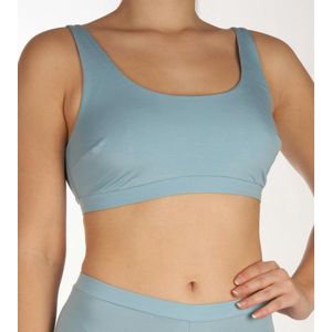 Calida Natural Skin BH topje - 473 Blue - maat 36/38 (36-38) - Dames Volwassenen - Modal/Tencel- 02259-473-36-38