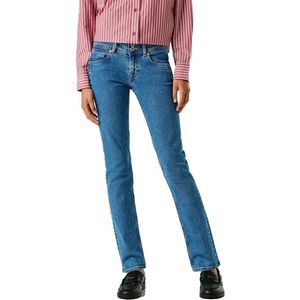 Pepe Jeans Venus Slim Fit Lage Taille Jeans Blauw 30 / 32 Vrouw