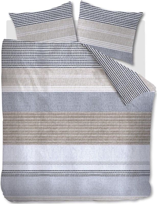 Ariadne at Home Stitches dekbedovertrek - Tweepersoons - 200x200/220 - Grijs