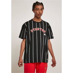 Starter Black Label - Referee Heren T-shirt - L - Zwart