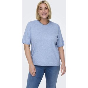 ONLY CARMAKOMA CARMARGARETA SS O-NECK KNT Dames Trui - Maat 42-44