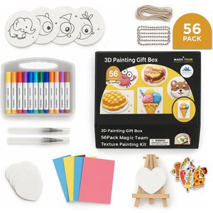 Lexium Knutselkoffer - Knutselset - Knutseldoos - Knutselbox - Creatief Speelgoed voor Kinderen - Knutselen Meisjes - Knutselen Jongens