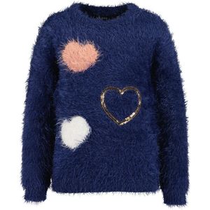 Blue Seven - Meisjes trui - navy - Maat 116