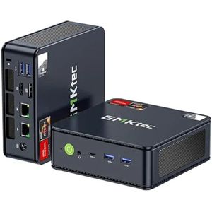 Mini PC – Mini Desktop – Compacte PC – Microcomputer – Kleine Computer – AMD Ryzen 5 6600H – 16GB DDR5 RAM