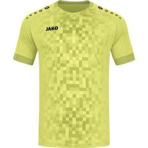 JAKO Shirt Pixel Korte Mouwen Felgeel Maat XL