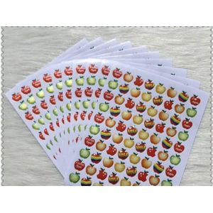 Akyol - Appel stickers - Laptop stickers - Telefoon stickers - Bullet journal stickers - 10x35 appel stickers