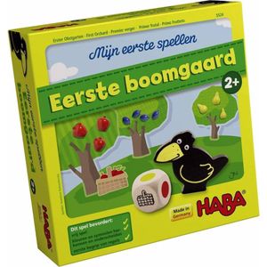 HABA Mijn Eerste Spellen - Eerste Boomgaard 2+: Speel samen met de allerkleinsten en stimuleer motorische vaardigheden!