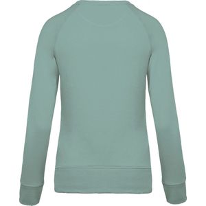 Sweatshirt Dames XS Kariban Ronde hals Lange mouw Sage 80% Katoen, 20% Polyester