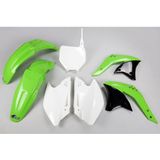 Ufo - KAKIT208-999 - Plastics Kit - Groen - Voor Motocross/Enduro