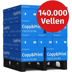 Easyprint Printerpapier kopieerpapier 140000 vellen 28 x 5.000 A4 premium wit PEFC-gecertificeerd
