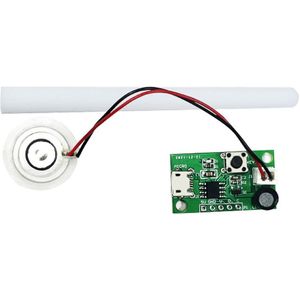 5V Module USB Humidifier Misting Plate Circuit Board Misting Module with Switch DIY Kit Misting Disc