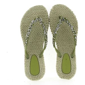 Ilse Jacobsen Cheerful Dames Slippers - Lichtgroen - Maat 37