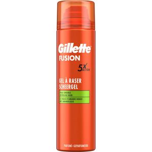 Gillette Scheergel Fusion5 - Ultra Sensitive - 200 ml - Voordeelverpakking 24 stuks