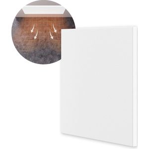 Ecosun Infrarood Verwarmingspaneel - Plafond & Wand Montage - Verwarming voor Woonkamer of Badkamer - Wit - 119x59 cm - 700 Watt