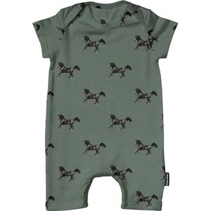 Snurk unisex playsuit playhors groen
